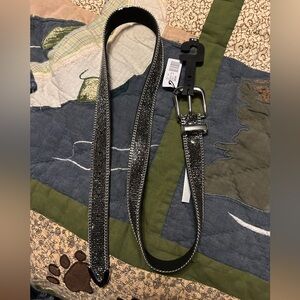 💥 5 for $15 - Black Glitter Belt